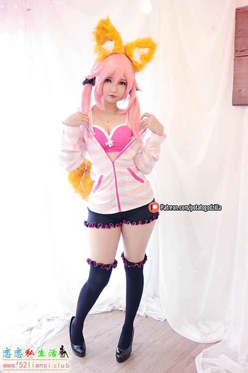 [美图精选]883-Godzilla-Tamamo School Uniform【36P/91M】