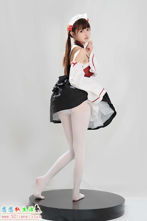 [美图精选]543-河豚抚子-红衣小女仆【25P/73M】