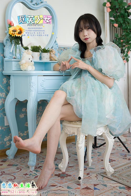 [觅芙少女]NO.033 小婉-袭蓝色纱裙构筑今晚浪漫的梦境(带视频)【251P+1V/5.61G】