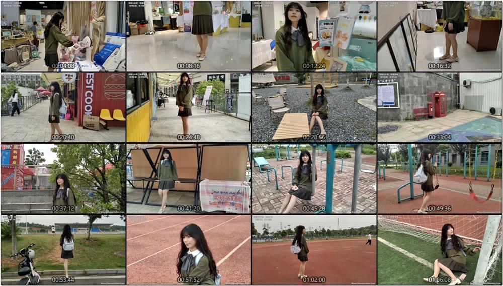 [初夏女神]038期 欢欢~《新晋学妹》学妹的一天(带视频)【164P+1V/8.72G】