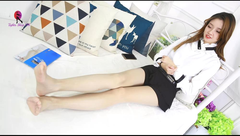 [Tights Shop HK]49-Labella超薄微闪丝袜(带视频)【4min/47M】