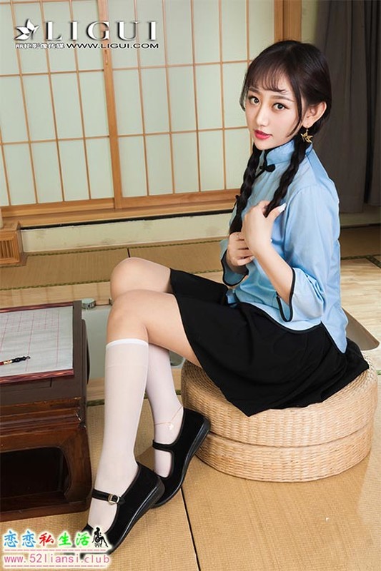 [Ligui丽柜] 2021.08.02《丝情袜意》小熊【83P/100M】
