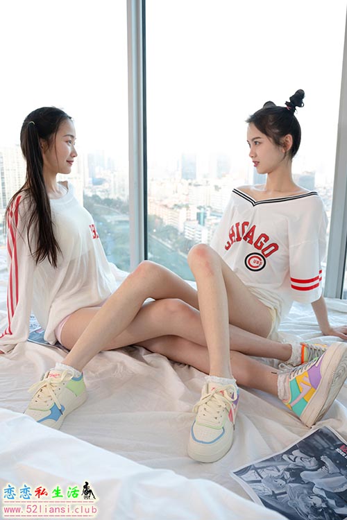 [IMZSOCK爱美足] 2023年-新年作品 空军鞋白棉袜裸足 雨沫&君君【130P/1.52G】