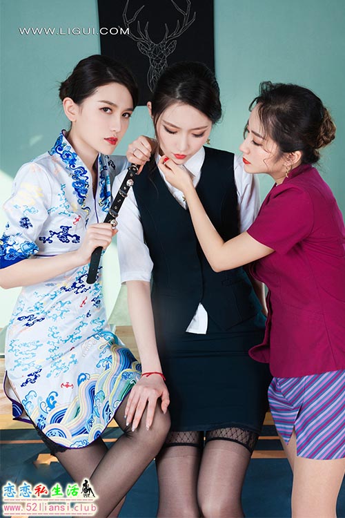 [Ligui丽柜] 2022.05.02《三生三丝》阳阳&安娜&汐汐【81P/107M】