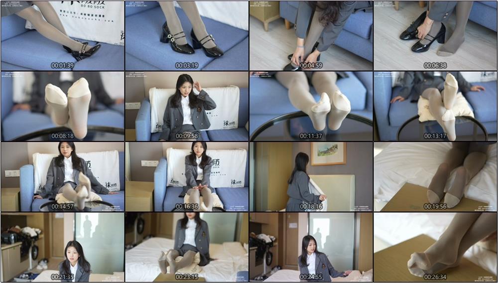 [袜啵啵] 312期 奶油-高跟鞋、黑丝打底、肉丝(带视频)【160P+1V/6.67G】
