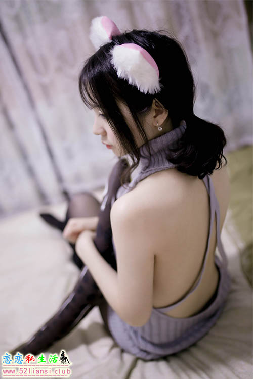 [疯猫ss]NO.078 露背毛衣【16P/68M】