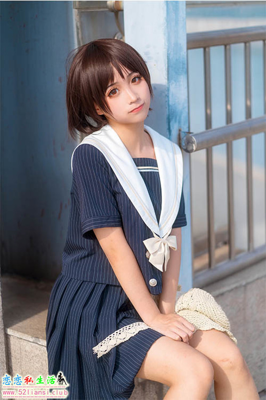 [喵糖映画] 裙美 JKL.024 深蓝JK制服【40P/598M】