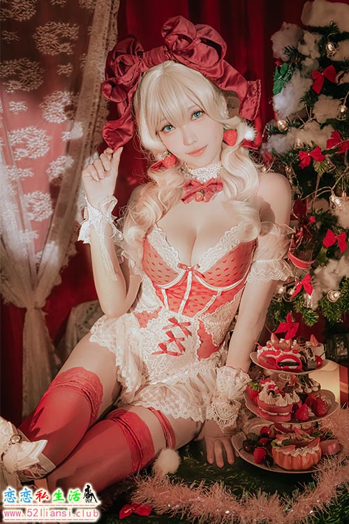 [美图精选]942-Ely_eee(ElyEE子)-草莓蛋糕少女【33P/88M】