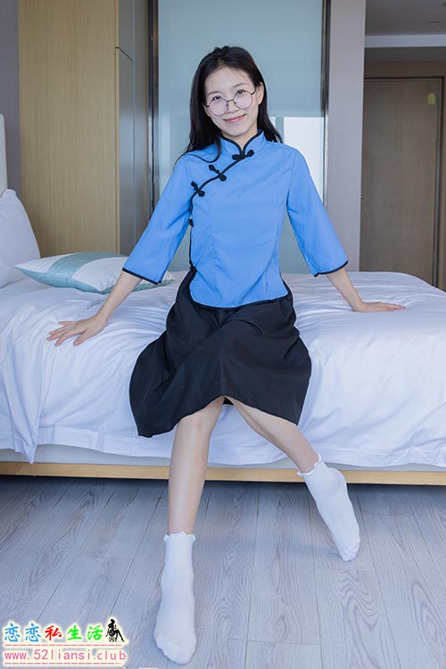 [袜啵啵] 279期 芝士-皮鞋、白棉袜、民国学生装(带视频)【145P+1V/5.74G】