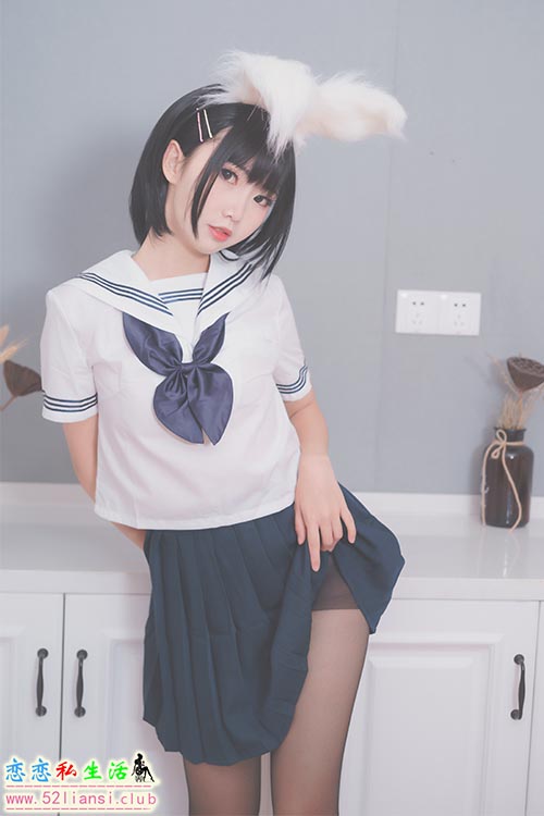 [面饼仙儿] NO.051 面饼兔耳JK【17P/170M】