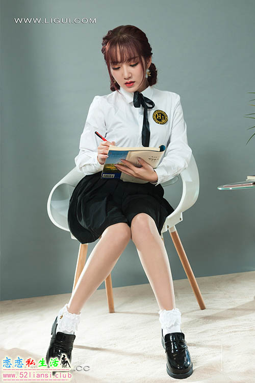 [Ligui丽柜] 2023.04.20《紧缚丽莲》汐汐【71P/54M】