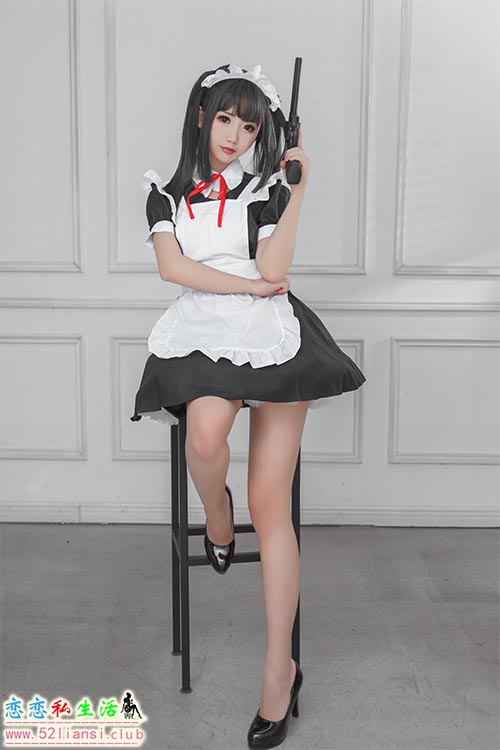 [面饼仙儿] NO.059 左轮女仆【15P/124M】