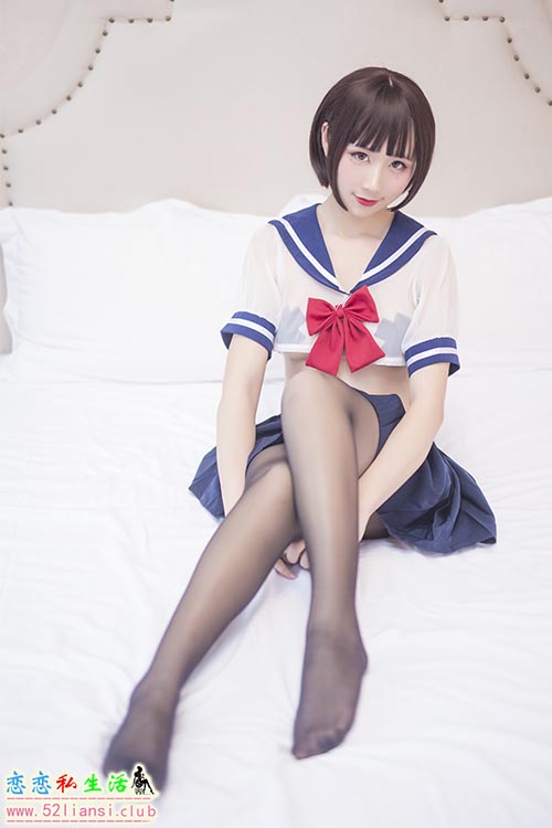 [美图精选]1093-九曲Jean-JK透明制服【21P/40M】