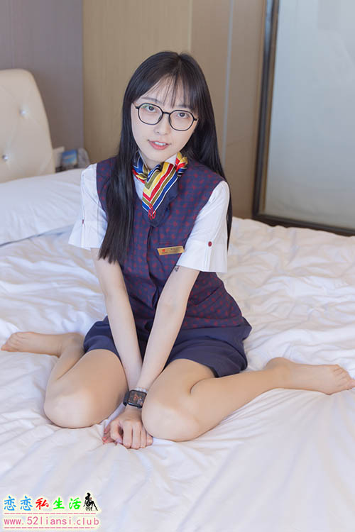 [袜啵啵] 115期 稚予-平底鞋、肉丝、空姐制服(带视频)【136P+1V/5.39G】