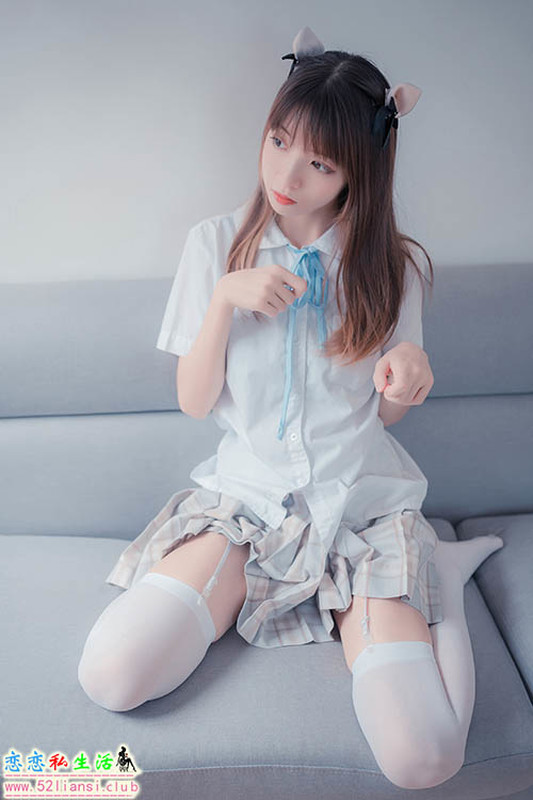 [喵糖映画] 裙美 JKL.019 猫耳JK制服【45P/297M】