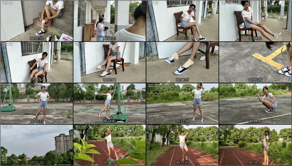[初夏女神]056期 点点~《运动青春》夏天也要保持消耗卡路里(带视频)【151P+2V/4.67G】