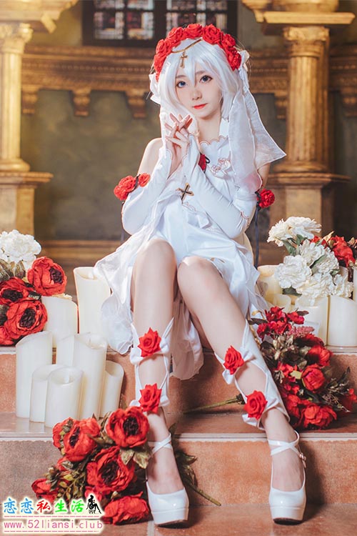 [南桃Momoko] 14-德丽莎花裳月纱【16P/31M】