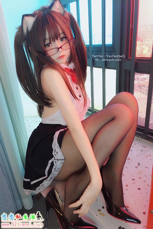 [美图精选]718-软妹摇摇乐yoyo-黑丝JK制服【57P/75M】