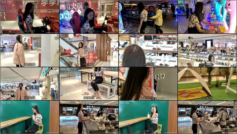 [初夏女神]031期 依依~《邻家女孩》商场篇(带视频)【88P+1V/3.83G】