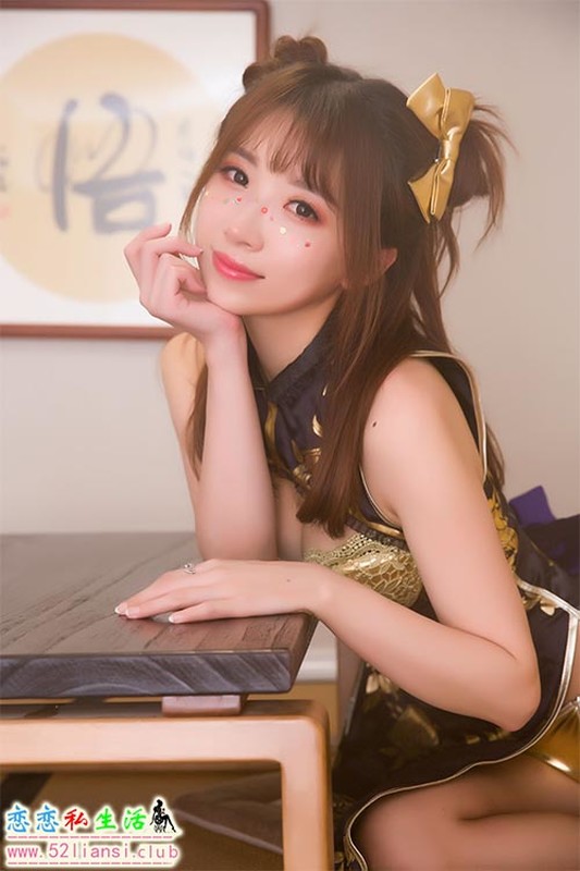[小女巫露娜]NO.008 金丝旗袍【28P/48M】