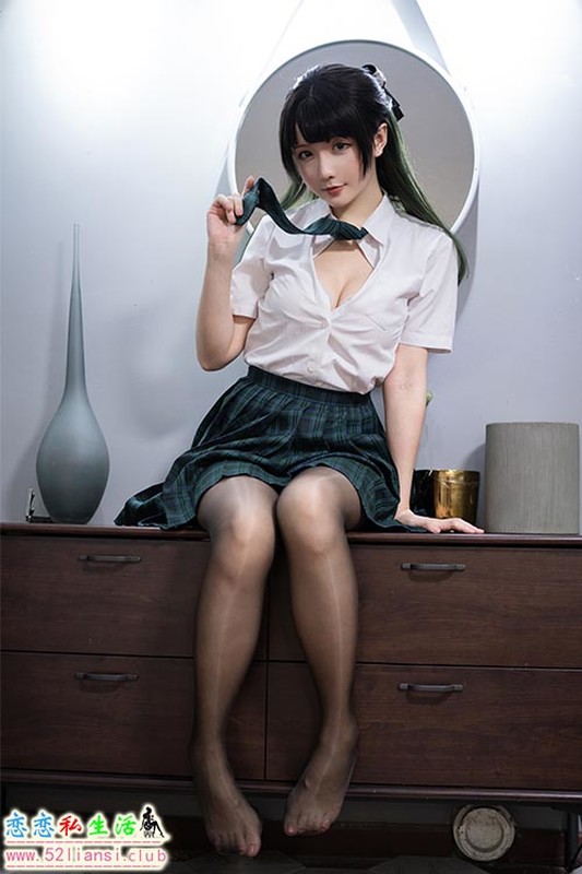 [喵糖映画] 赏美 VOL.435 绿色JK【20P/90.4M】