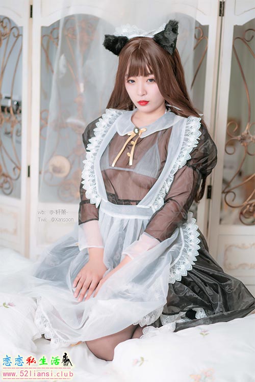 [轩萧学姐] NO.004 透明女仆【28P/44M】