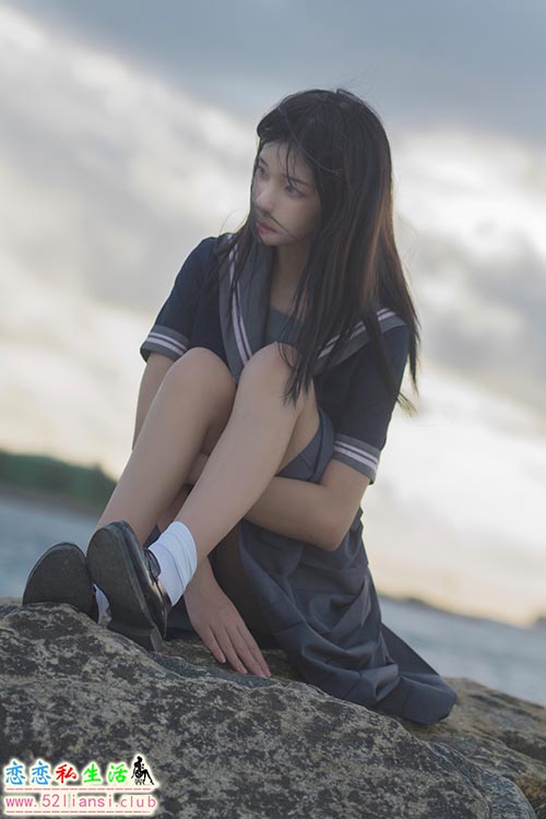 [南桃Momoko] 20-蓝色JK制服【12P/16M】