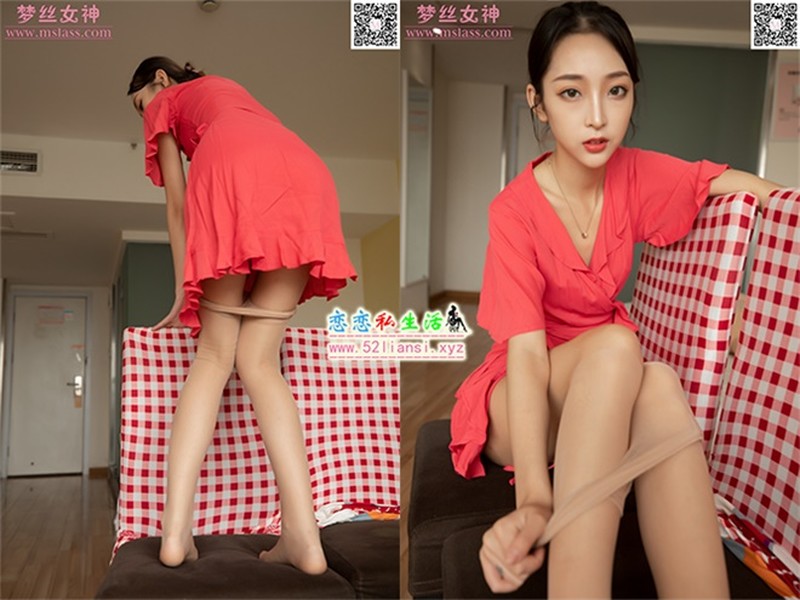[MSLASS梦丝女神] NO.052-乔儿 肉色和黑色（带视频）【57P+1V/990M】