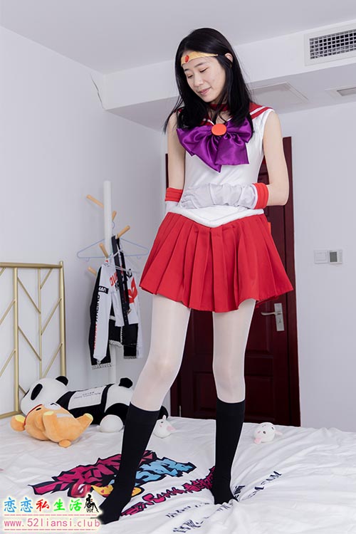 [物恋传媒] No.1592 菜菜-美少女战士(带视频)【158P+1V/3.79G】