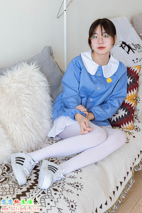 [袜啵啵] 093期 小甜豆-贝壳头、厚白丝(带视频)【132P+1V/5.96G】