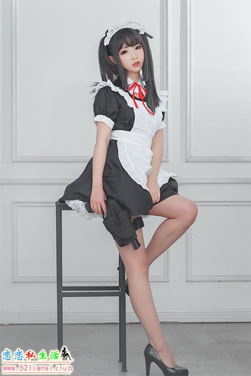[面饼仙儿] NO.059 左轮女仆【15P/124M】