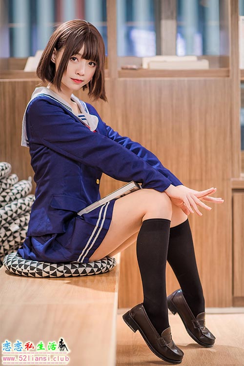 [美图精选]990-大大卷卷小卷-加藤惠校服【19P/45M】