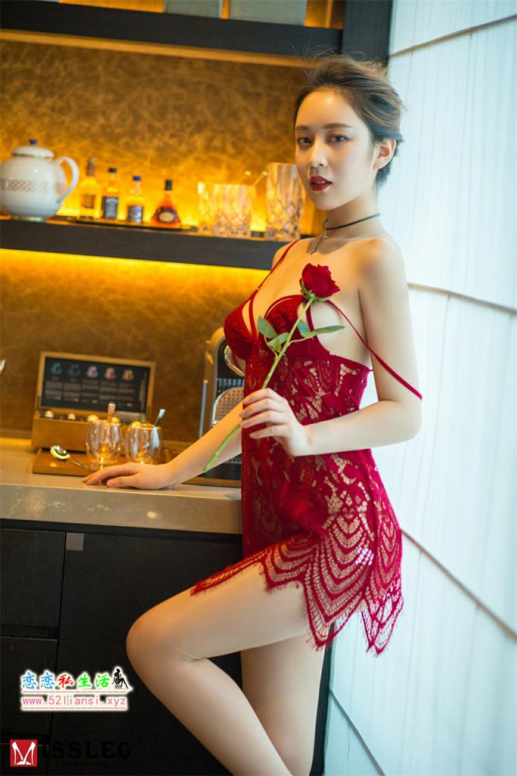 [MISSLEG蜜丝] 钻石节日特刊 F001 乔依琳 情人节玫瑰物语【41P/130M】