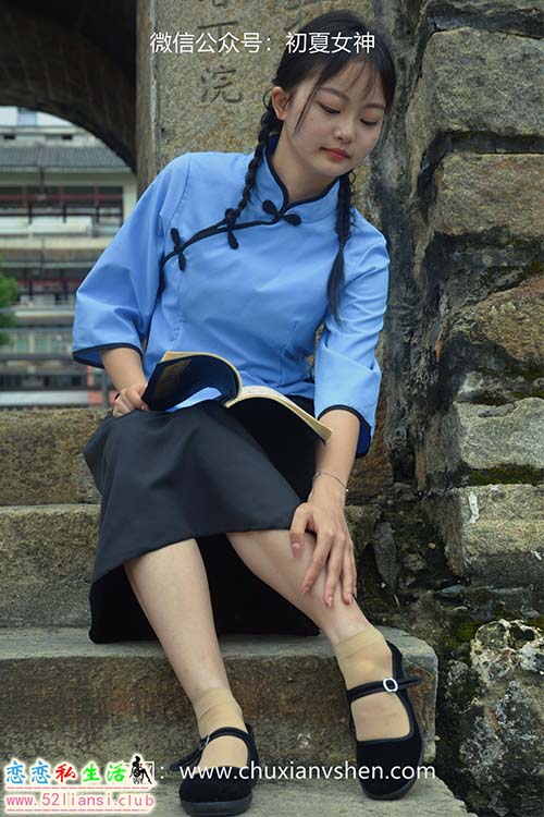[初夏女神]063期 双双~【穿越百年】民国校服与千年建筑的相遇(带视频)【147P+1V/5.16G】