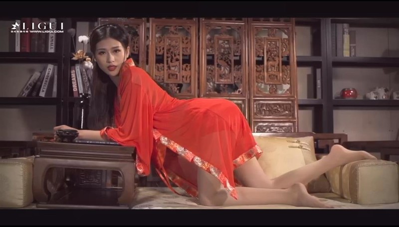[Ligui丽柜视频]67-模特-温蒂-古装肚兜【13min/362M】