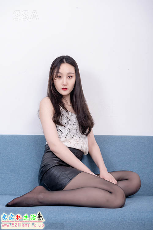 [SSA丝社]超清写真 No.173 瑶瑶 皮裙黑丝性感穿搭示范【118P/1.82G】