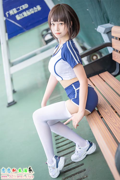 [美图精选]65-蜜汁猫裘-体操服【50P/515M】