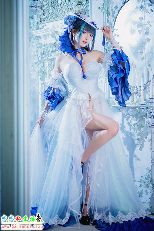 [美图精选]609-Ely_eee(ElyEE子)-Cheshire Dress 柴郡礼服【25P+1V/103M】