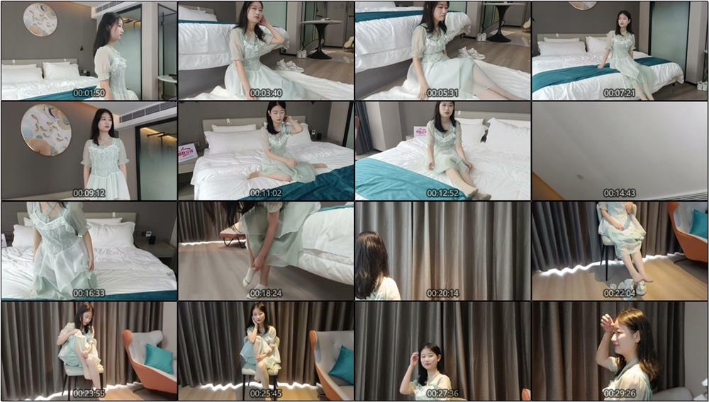 [初夏女神]009期 念念~绿野仙踪M码连衣裙搭回力球鞋(带视频)【120P+1V/5.53G】