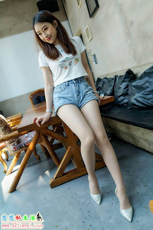 [MussGirl慕丝女郎] NO.237-牛仔热裤肉丝高跟小婕【109P/101M】