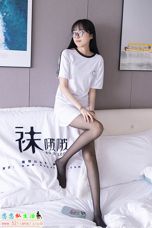 [袜啵啵] 067期 稚予-匡威帆布鞋、黑丝-脚尖加固款(带视频)【125P+1V/4.87G】