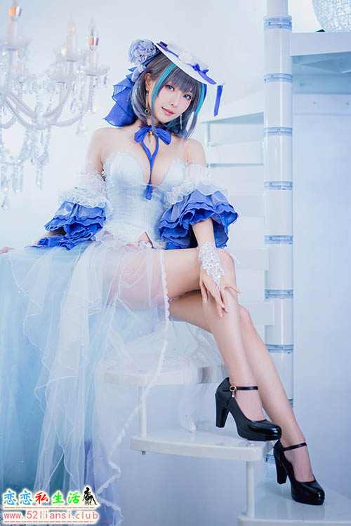 [美图精选]609-Ely_eee(ElyEE子)-Cheshire Dress 柴郡礼服【25P+1V/103M】
