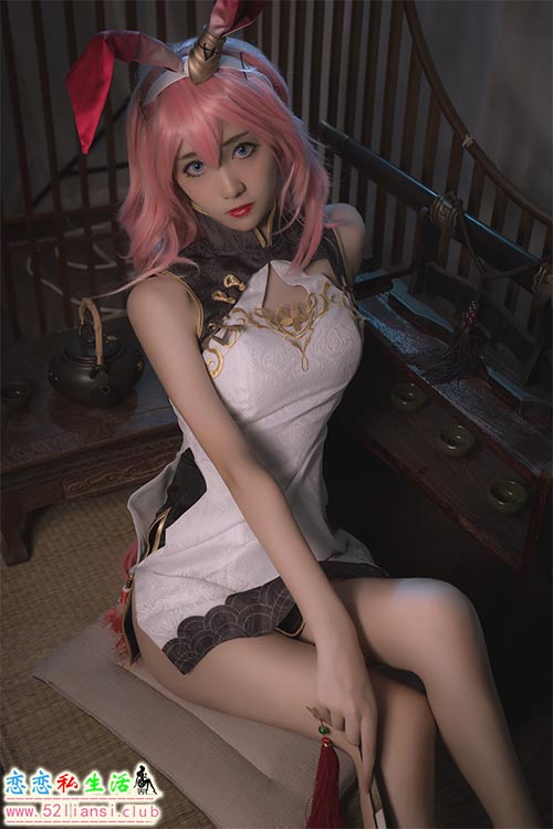 [南桃Momoko] 06-八重樱旗袍【17P/19M】