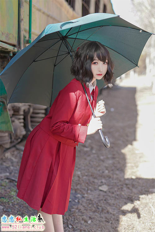 [喵糖映画] 赏美 VOL.444 红色JK裙【39P/107M】