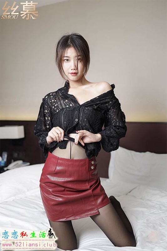 [丝慕写真] SM397 模特：米朵《皮裙的秘密》【64P/202M】