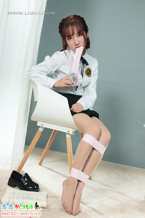 [Ligui丽柜] 2023.04.20《紧缚丽莲》汐汐【71P/54M】