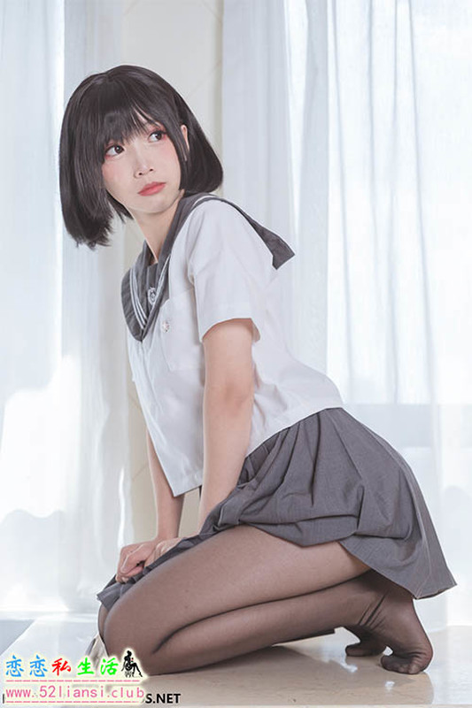 [喵糖映画] 裙美 JKL.017 黑丝JK制服【21P/270M】
