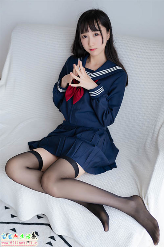 [喵糖映画] 裙美 JKL.005 水手JK制服【42P/215M】