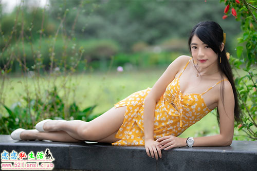 [街拍丝足]170-湘芹 吊带连衣裙高跟美腿【48P/52M】