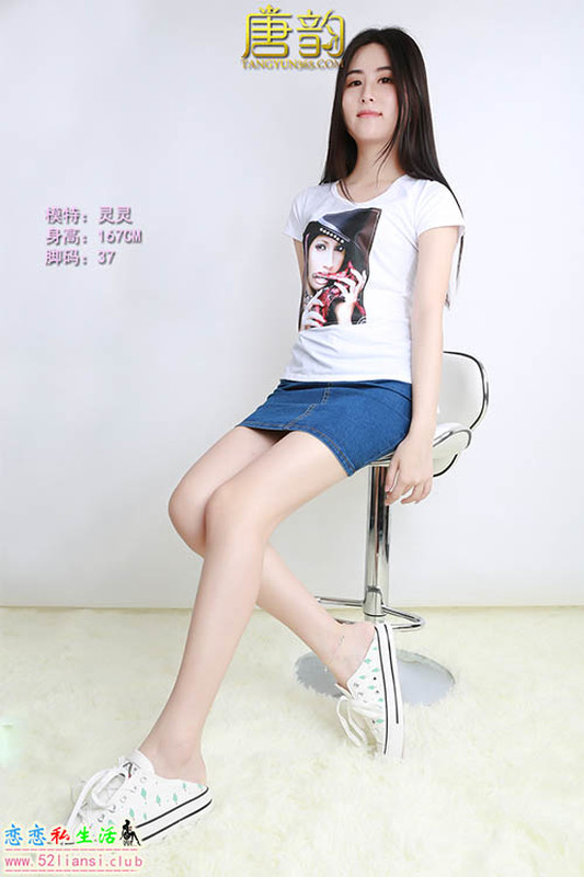 [唐韵] P0054 灵灵 帆布鞋美脚【12P】